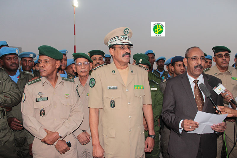الدرك الموريتاني إلى وسط إفريقيا
