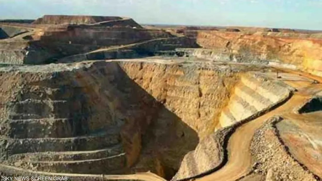 منجم الحديد الكبير بغار جبيلات بمحافظة تندوف