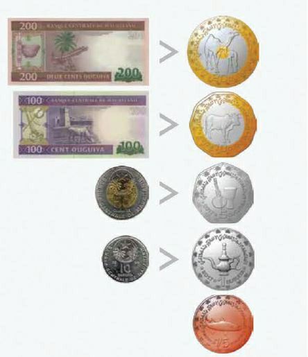العملة الموريتانية الجديدة