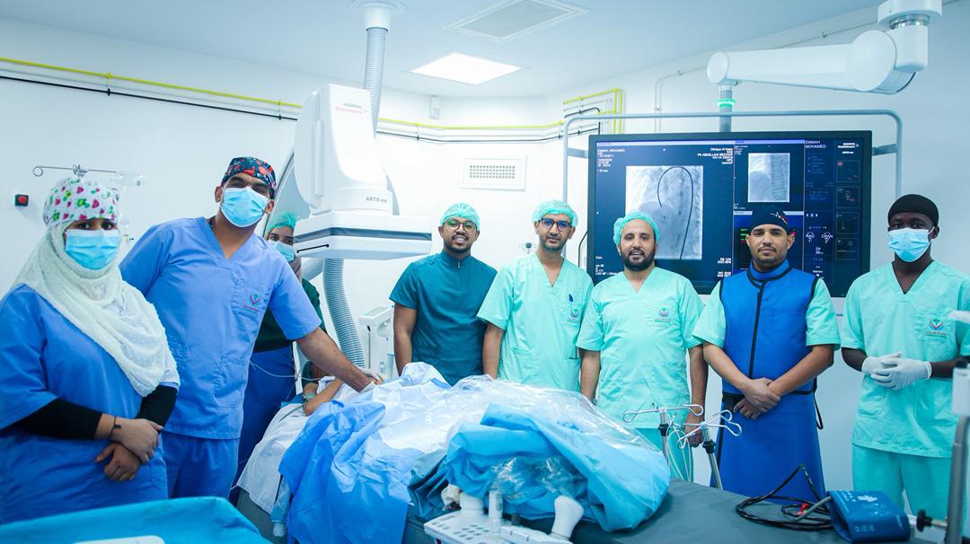 عيادة الإحسان تنجح في إجراء أول عملية قلب تداخلية معقدة بأيدٍ موريتانية