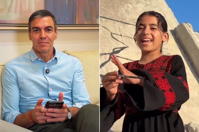 "وسط كل الألم".. رئيس وزراء إسبانيا يوجه رسالة لطفلة من غزة