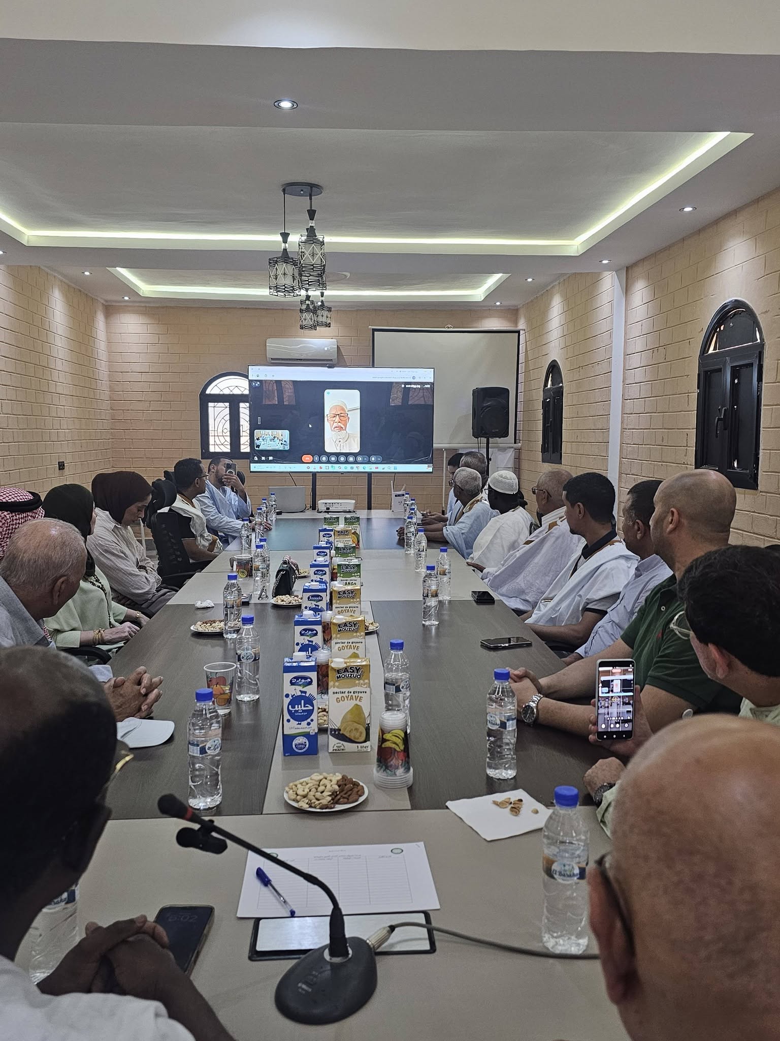 مجلس اللسان العربي بموريتانيا يستقبل وفدا من قادة اللجنة الإسلامية للهلال الدولي