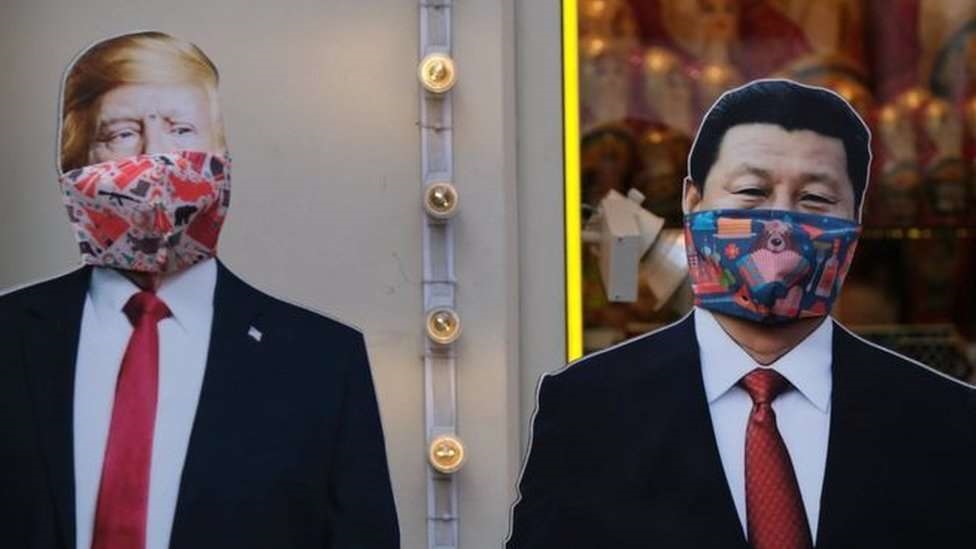 أدت أزمة فيروس كورونا الى تدهور العلاقات بين الصين والولايات المتحدة